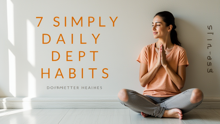7 Simple Daily Habits for Better Health