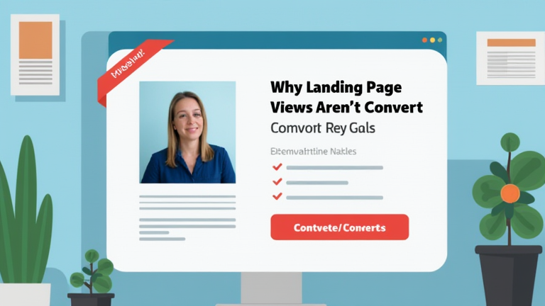 Why Landing Page Views Aren’t Converting to Sales