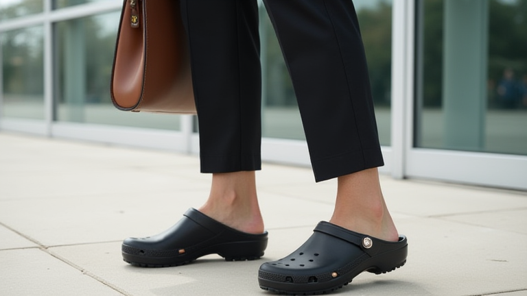 Why the Croc-Style Clog Trend Is Taking Over Office Dress Codes